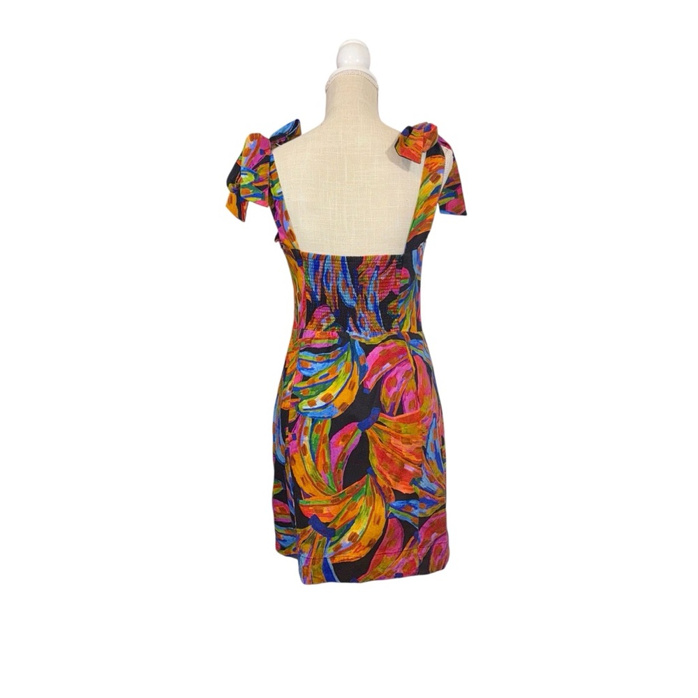 FARM Rio Multicolor Tropical Print Mini Dress - Picture 4 of 13